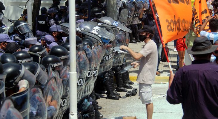 La Secretaría de Derechos Humanos repudió la violencia policial