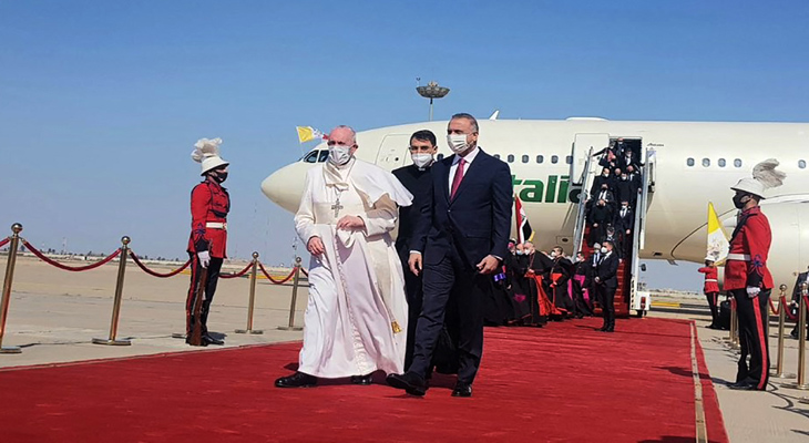 El papa Francisco inicia hoy una inédita gira pastoral a Irak