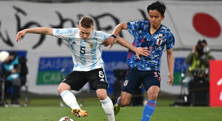 Argentina cayó goleada ante Japón en su segundo amistoso