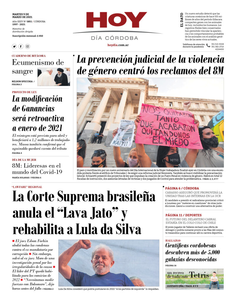 Portada 09.03.2021 Portada 09.03.2021