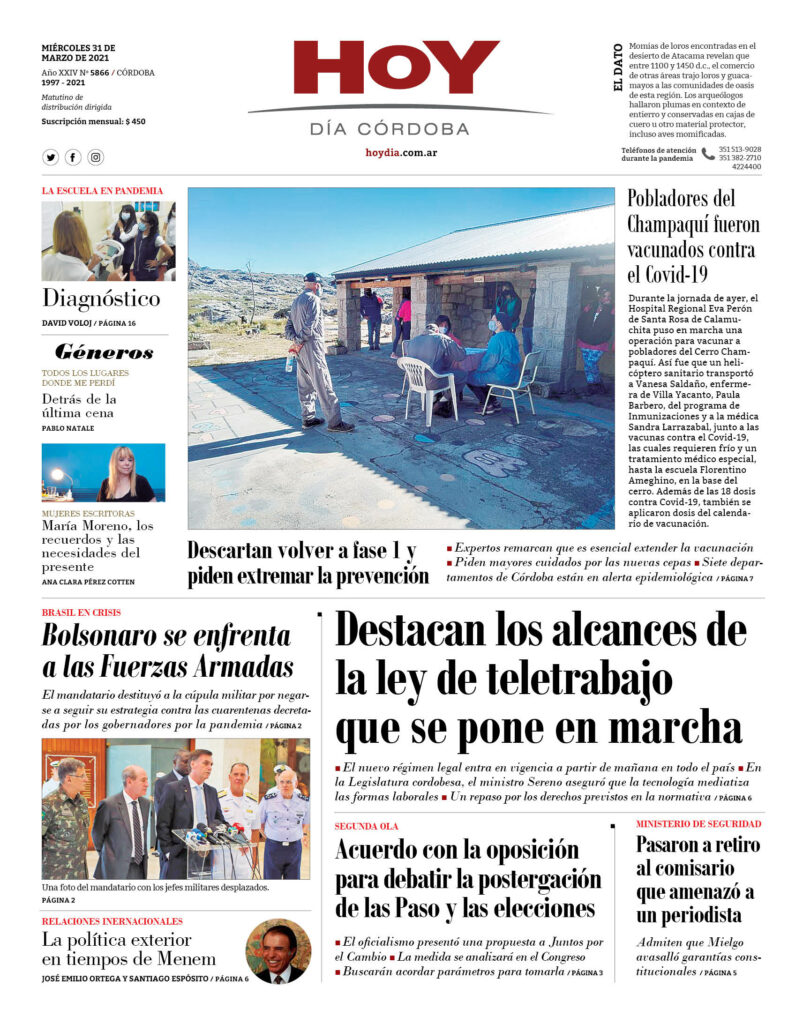 Portada 31.03.2021 Portada 31.03.2021