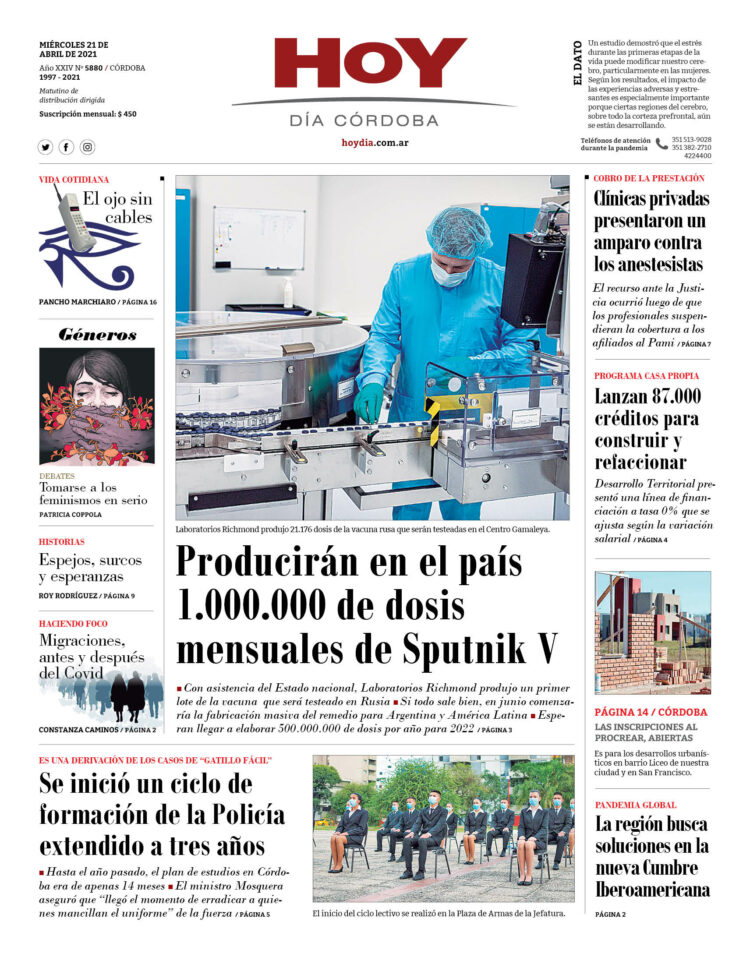 Portada del 21.04.2021