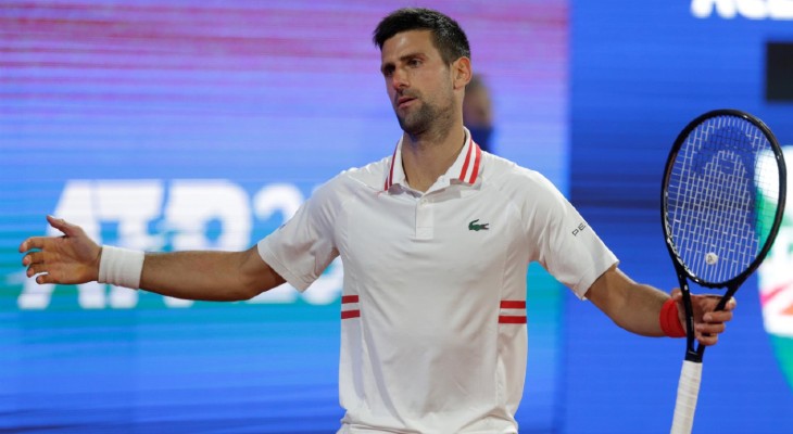 Djokovic no jugará el Masters 1000 de Madrid