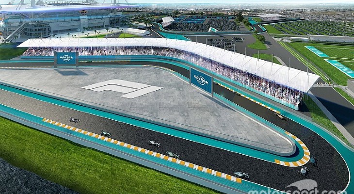 La Fórmula Uno tendrá competencia en un circuito callejero de Miami
