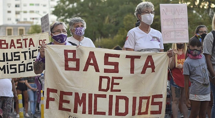 Hubo 70 femicidios en el país en el primer trimestre del año