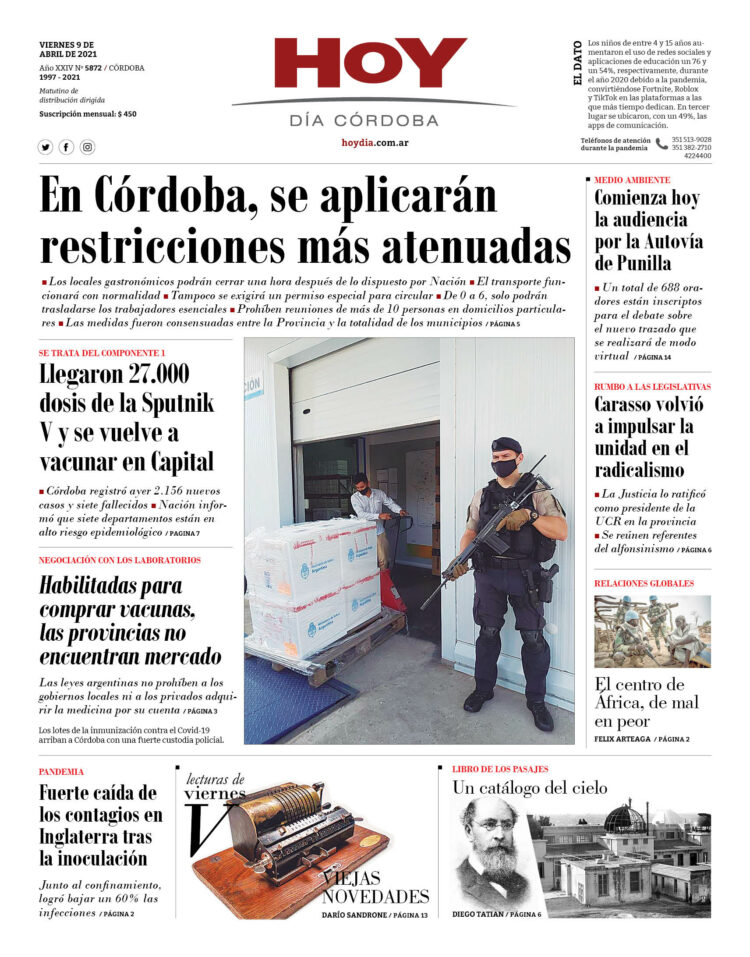 Portada del 09.04.2021