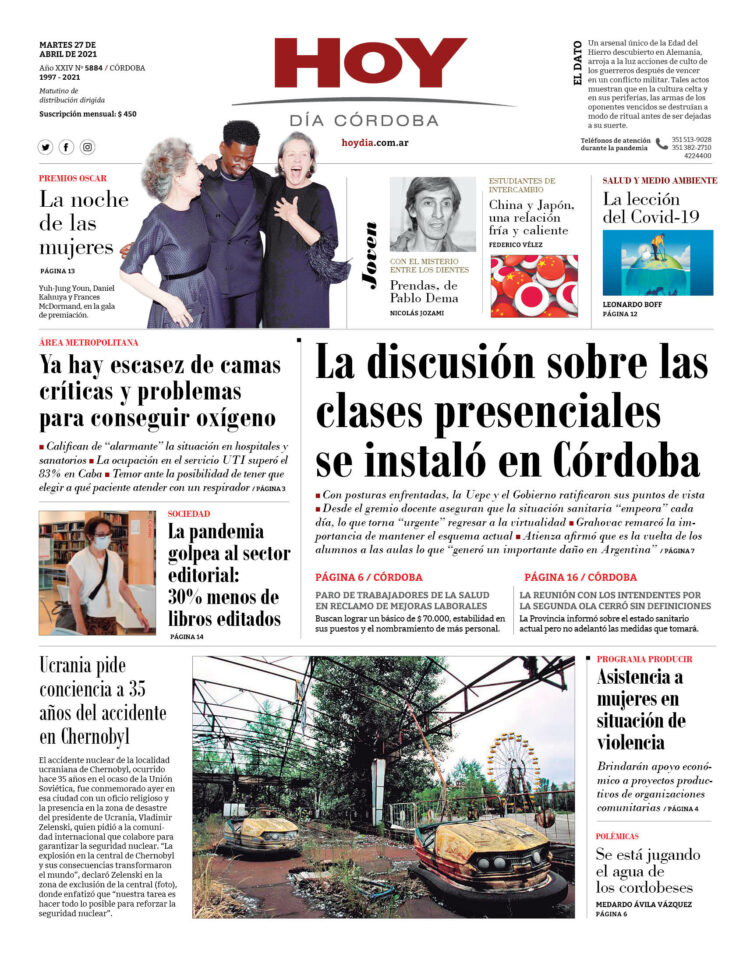 Portada del 27.04.2021