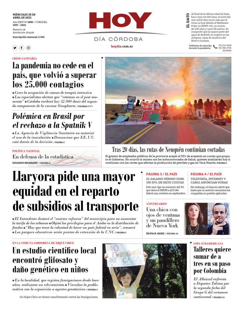 Portada del 28.04.2021