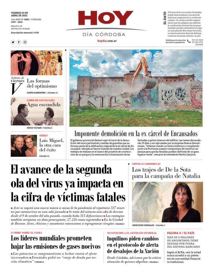 Portada del 23.04.2021