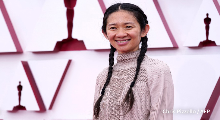 La asiática Chloé Zhao hizo historia con el Oscar a mejor dirección