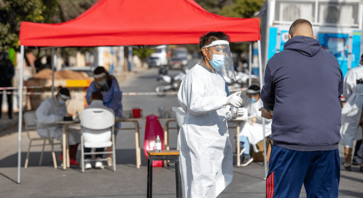 Se reportaron 25.976 nuevos contagios en el país, 2.546 en Córdoba