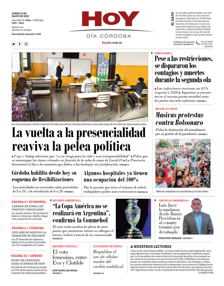 Portada 31.05.2021