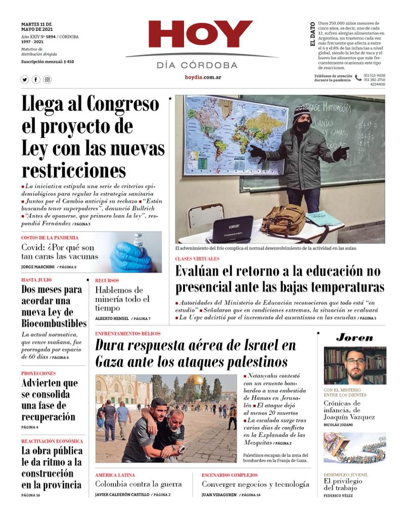 Portada del 11.05.2021 Portada del 11.05.2021