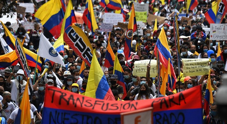 El Comité del Paro extiende las protestas en Colombia