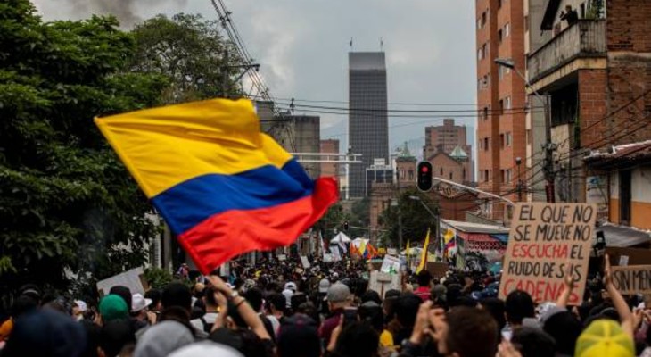 La tensión no baja en Colombia, que vivió otro día de protestas
