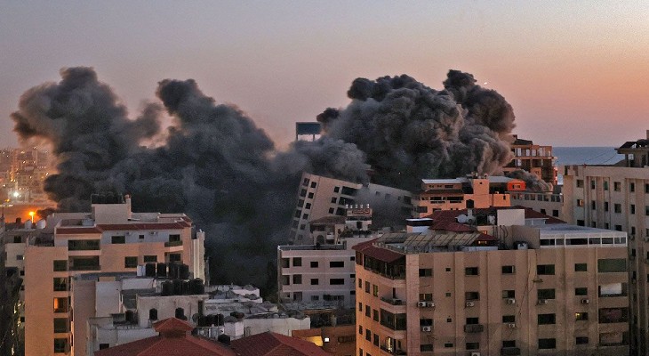 Escala el conflicto con ataques cruzados en la Franja de Gaza