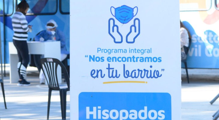 El operativo sanitario llega a Los Cerveceros y Yofre Norte