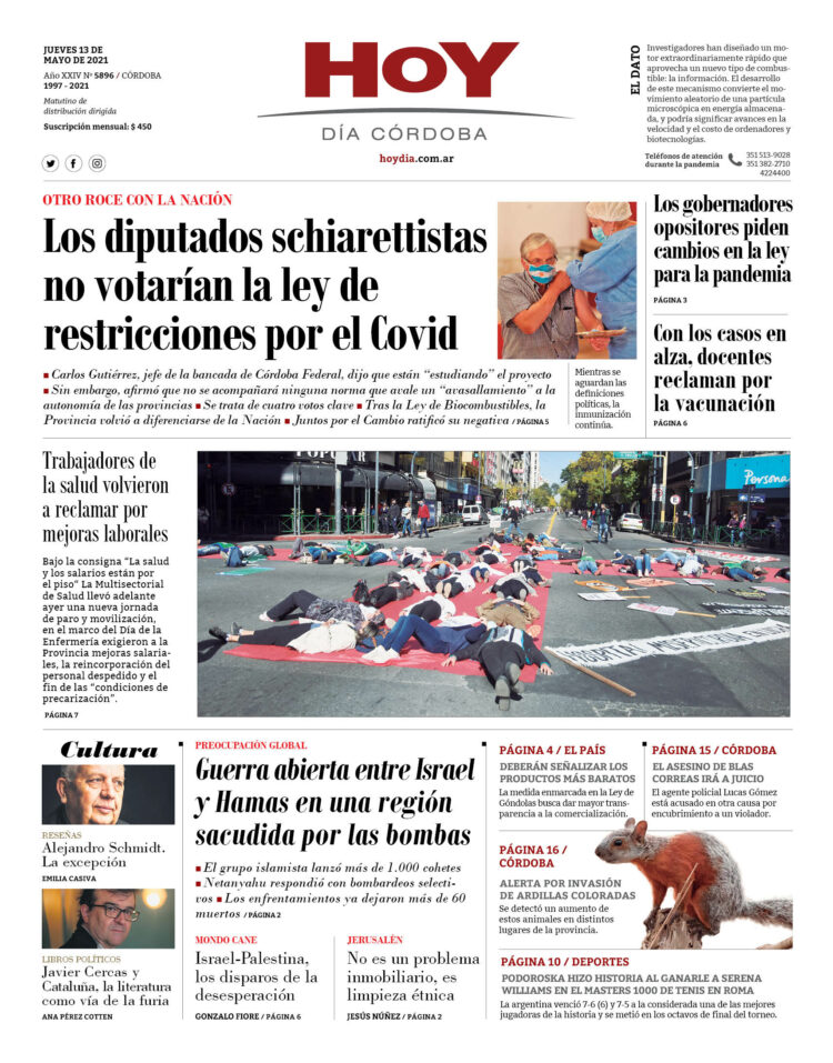 Portada del 13.05.2021