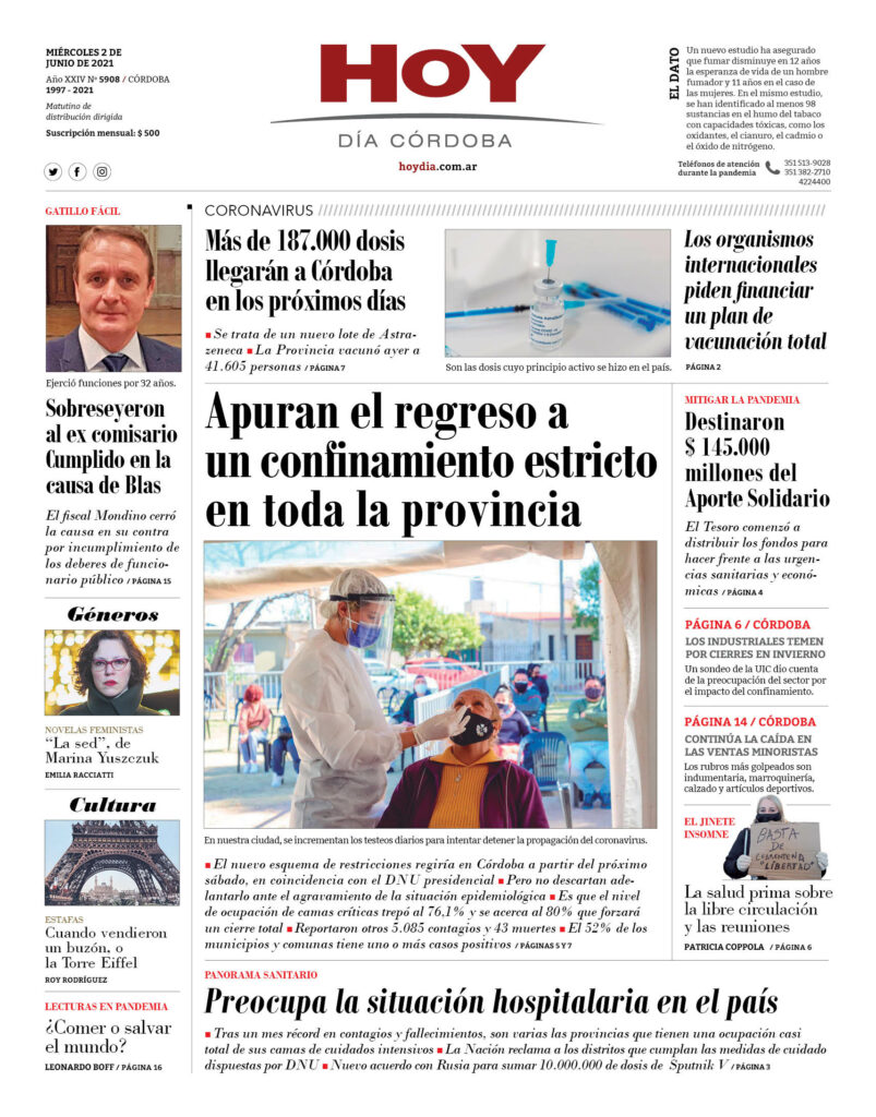Portada 02.06.2021 Portada 02.06.2021
