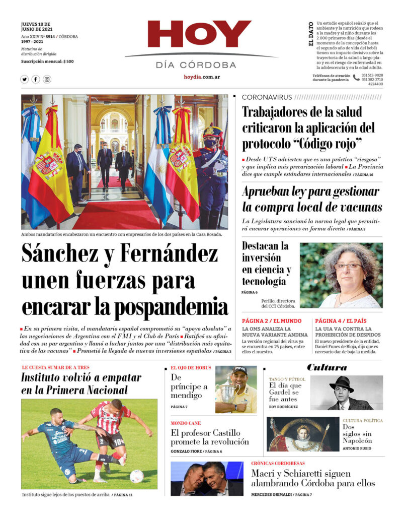 Portada 10.06.2021 Portada 10.06.2021