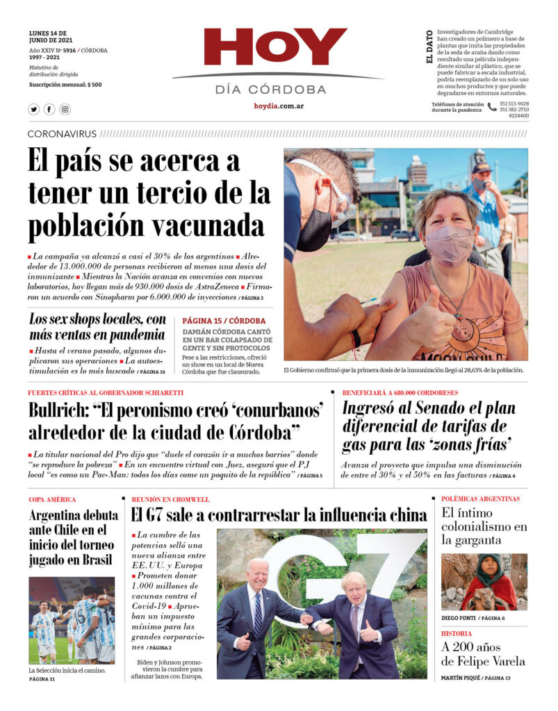 Portada 14.06.2021 Portada 14.06.2021