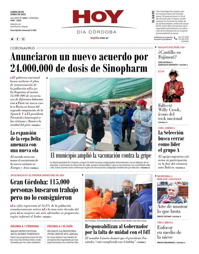 Portada 28.06.2021 Portada 28.06.2021
