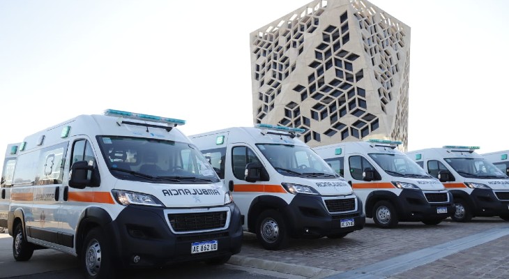 Córdoba incorpora 10 ambulancias de alta complejidad para el interior