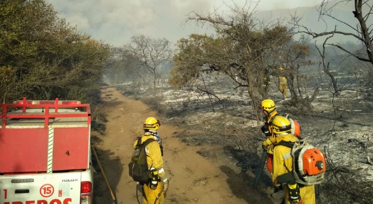 Los bomberos voluntarios cumplen 137 años de trabajo en Argentina