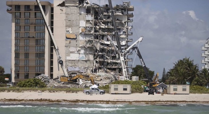 Miami: confirman diez víctimas por el trágico derrumbe