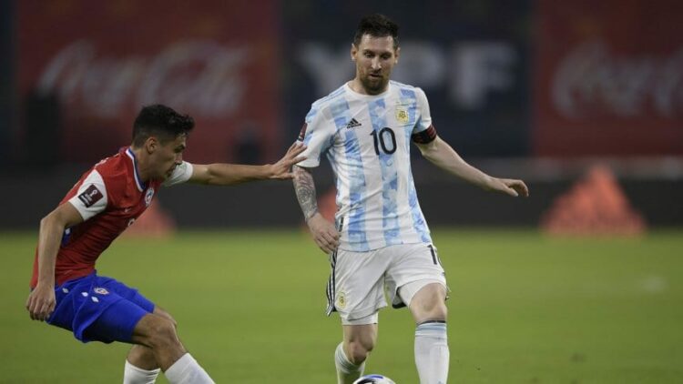 La selección argentina no pasó del empate contra Chile