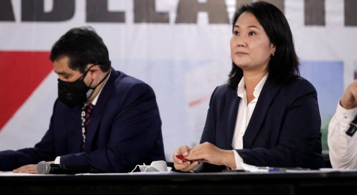 Fujimori impugna 200.000 votos ya convalidados en Perú