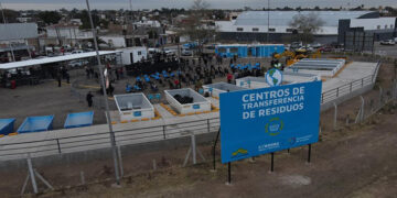 Inauguró el primer Centro de Transferencia de Residuos de la Ciudad