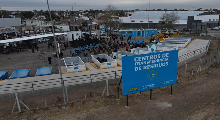 Inauguró el primer Centro de Transferencia de Residuos de la Ciudad