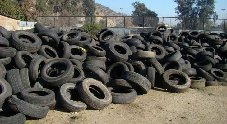 Aprueban un proyecto para reciclar neumáticos en desuso