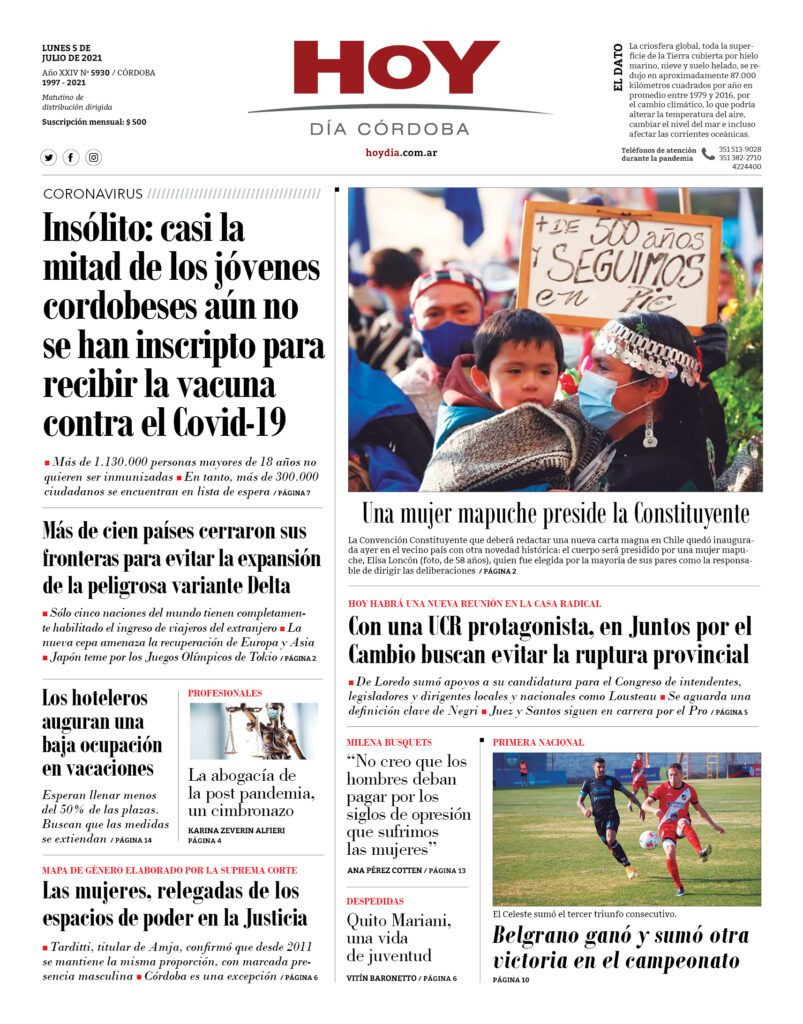 Portada 05.07.2021 Portada 05.07.2021
