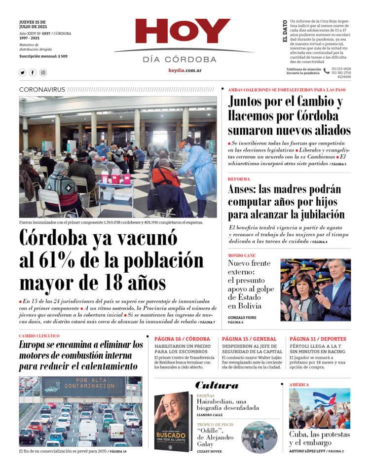 Portada 15.07.2021