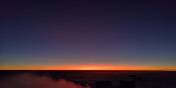 Así salió el sol en la Antártida, tras meses de oscuridad