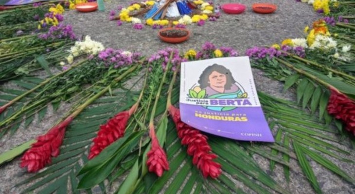 Condena por Berta Cáceres