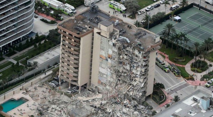 Se eleva a 94 el número de muertos por el derrumbe en Miami