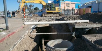 Avances en las cloacas para Juniors y Bajo General Paz