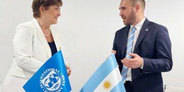 Martín Guzmán se reunió en Venecia con la directora gerenta del FMI