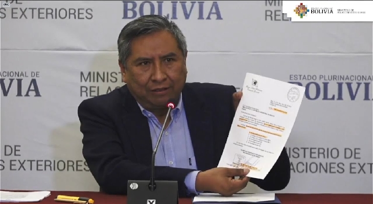 Bolivia denunció que el gobierno de Macri apoyó el golpe de Estado