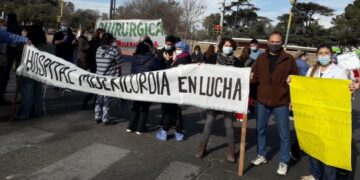 Otra jornada de protestas en los nosocomios