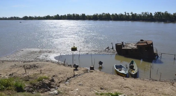 Declaran la emergencia hídrica por la bajante del río Paraná