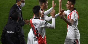 River venció a Argentinos y pasó a cuartos de final de la Libertadores
