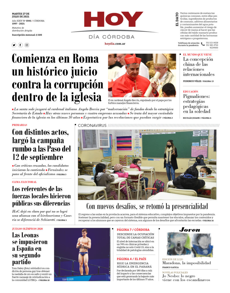 Portada 27.07.2021 Portada 27.07.2021