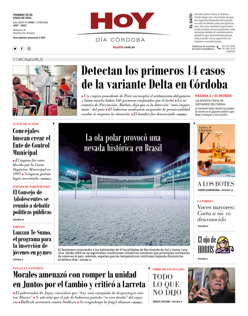 Portada 30.07.2021 Portada 30.07.2021