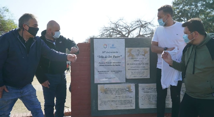 Se realizaron los festejos por los 30 años de la Isla de los Patos Se realizaron los festejos por los 30 años de la Isla de los Patos