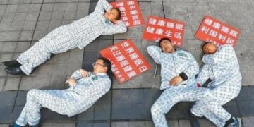 China: jóvenes, estar tirado y productividad