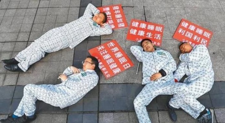 China: jóvenes, estar tirado y productividad